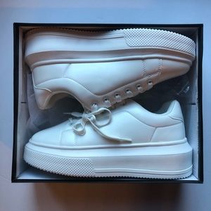 Low-Top Platform Sneakers